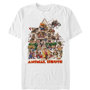 Men's Animal House Original Movie Poster T-Shirt - 1 of 4