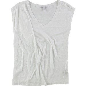 bar III Womens SS Twist Slub Basic T-Shirt - 1 of 1