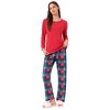 INSPIRE CHIC Men's Sleepwear Long Sleeve Tops and Pants Plaid Family Pajamas Set - 2 of 4
