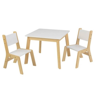 3pc Modern Table And Chair Set White, Kidkraft Art Table Target