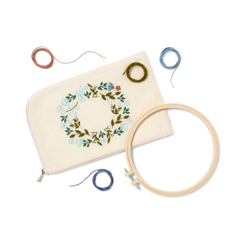 Embroidered Pouch Knitting Kit - Mondo Llama&#8482;, 5 of 7