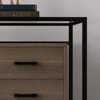 Steel Tempered Glass Triamine Board Raised Bottom Six Drawer Storage Cabinet with Durable Steel Frame and Spacious Drawers - 4 of 4