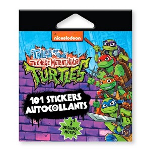 Carlton Cards 101ct Nickelodeon Teenage Mutant Ninja Turtles Stickers for Kids - 1 of 4