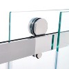 NicBex Shower Door Semi-Frame Single Sliding Shower Doors with 5/16" (8mm) Thick SGCC Clear Tempered Glass and 304 Stainless Steel - 3 of 4