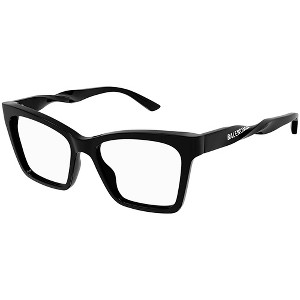 Balenciaga BB 0210O 001 Womens Square Eyeglasses Black 53mm - 1 of 1