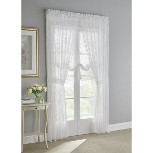 BrylaneHome Vintage Lace Balloon Shade - 1 of 3