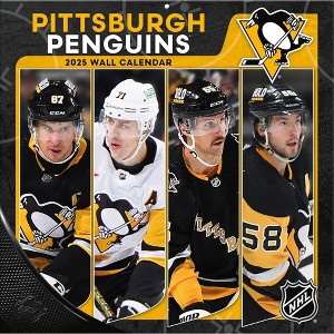 NHL Pittsburgh Penguins 2025 12"x12" Team Wall Calendar - 1 of 4