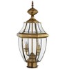 Livex Lighting Monterey 2 - Light Lantern in  Antique Brass - 4 of 4