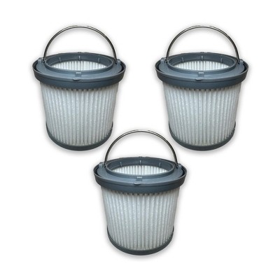 Nispira BDH2000PL HEPA Filter Replacement for Black & Decker Cordless Pivot Vacuum Flex PVF110 PHV1810 BDH2020FL BDH2020FLFH  PVF110 90552393 3 Pack