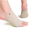 Foot Sleeve Treatment, Arch Support Sleeves with Soothing Gel, Plantar Fasciitis & Heel Pain Relief, Flat Feet & Foot Support, 4 Pair - 2 of 4