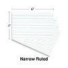 Staples 4" x 6" Line Ruled White Index Cards 100/Pack (51001) TR51001 - 4 of 4