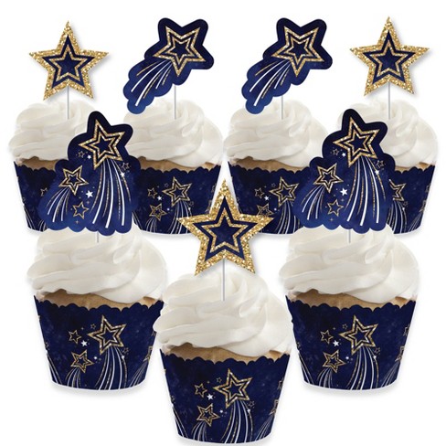 Celebrate in Style: How to Make Gold Art Deco Cupcake Toppers 