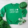 Simply Sage Market Women's Graphic Sweatshirt Have A Lucky Day Clover St. Patrick's Day - 3 of 3