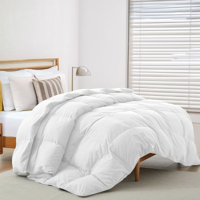 Down Alternative Comforter Ultra Soft All Season Solid Color Comforter with Corner Tabs Microfiber Duvet Insert - Lux Decor Collection