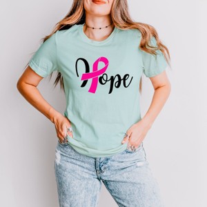 Simply Sage Market Hope Breast Cancer Short Sleeve Tee - 1 of 4