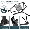 Walensee Tow Behind Driveway Drag, Heavy Duty Steel Landscape Grader for Gravel Leveling with ATV/UTV & Tractor (66 Inch, Black) - 4 of 4