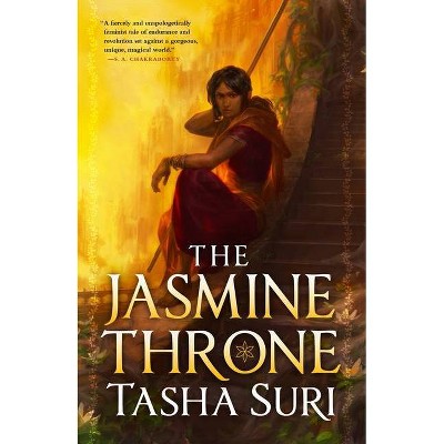 The Jasmine Throne (Hardcover Library Edition) - (The Burning Kingdoms) by  Tasha Suri