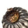 TopComfy Decorative Object Glass Tear Drop Ornaments Set of 6 for Holiday Party Decorations, Silver, 3"*3"*5.5" - 2 of 4