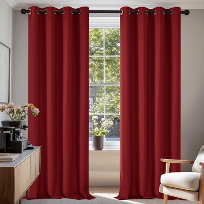 Deconovo Grommet Blackout Curtains, 2 Panels, OEKO-TEX Certified