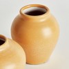 Plum & Post Safrin Bud Vases, Set of 2 - Yellow Ceramic Decor - 3 of 4