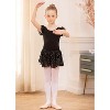 Arshiner Girls Ruffle Sleeve Ballet Dance Dress Tutu Skirted Leotard - 2 of 4