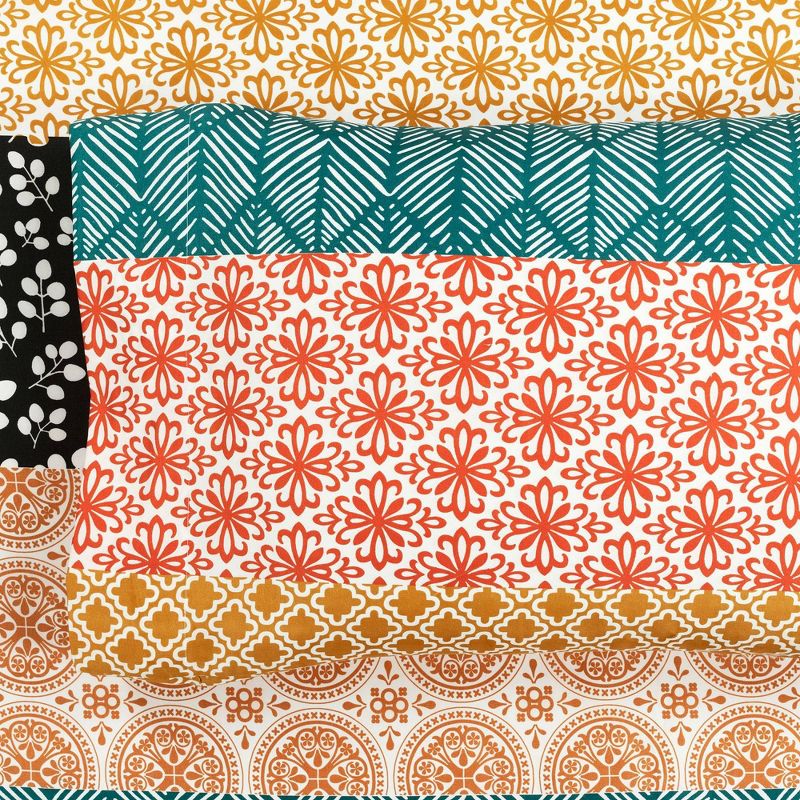 6pc Bohemian Stripe Patterned Sheet Set - Lush Décor, 6 of 9