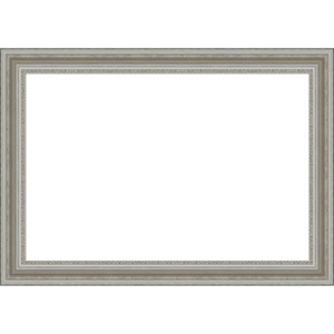 Amanti Art Parlor Silver Framed Magnetic Dry Erase Board - 1 of 4