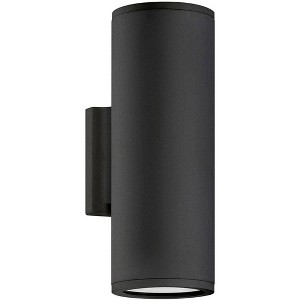 Hinkley Silo 12" High Black Finish Modern LED Outdoor Wall Light - 1 of 1