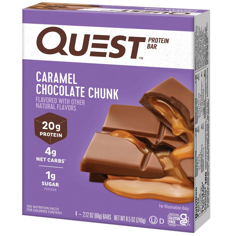 Quest Nutrition Protein Bar - Caramel Chocolate Chunk, 4 of 10