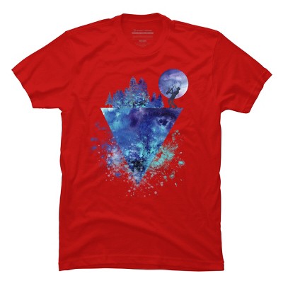 Men's Design By Humans Play Music On The Edge By Maryedenoa T-Shirt