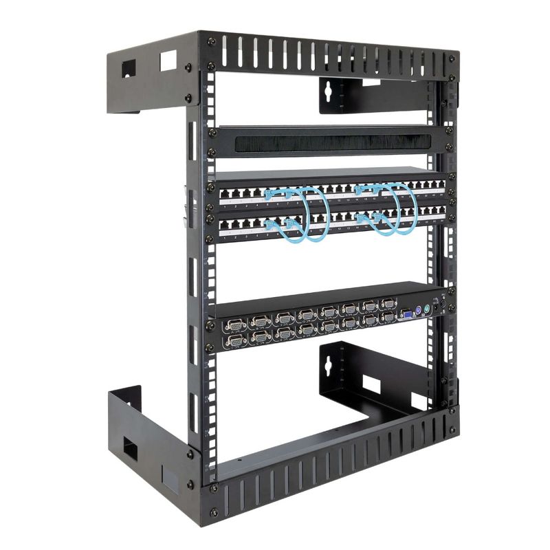 Mount-It! 12U Wall Mount Server Rack | Multi-Use Media Rack That can Hold Servers, AV & Sound Equipment, Routers & Modems | Wall Mounted Network Rack, 4 of 9