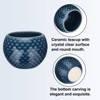 Unique Bargains Handmade Ceramic Gong Fu Tea Cup 4 Pcs - 4 of 4
