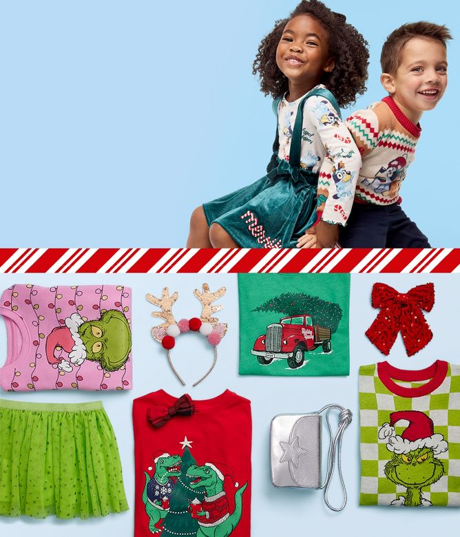 Kids holiday clothes sale best sale