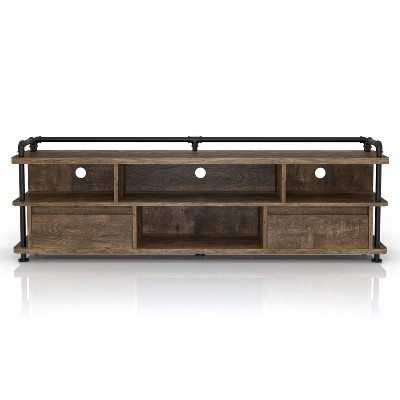 Nanum Multi Storage TV Stand for TVs up to 70" Reclaimed Oak - miBasics