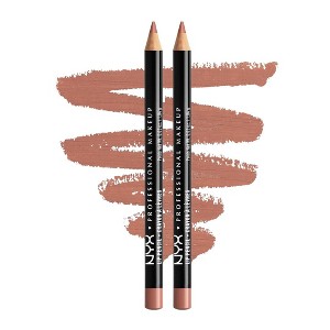 NYX PROFESSIONAL MAKEUP Slim Lip Pencil (860 Peakaboo Neutral) Long-Lasting Creamy Lip Liner | Sharpenable (PACK OF 2) - 1 of 4