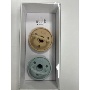 La’dore Baby Pacifier & Case Set – BPA-Free Silicone Soother for Teething Relief + Portable Pacifier Holder for Travel & Storage - 1 of 4