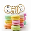 Big Dot of Happiness We Still Do - 50th Wedding Anniversary - DIY Shaped Party Cut-Outs - 24 Count - 3 of 4