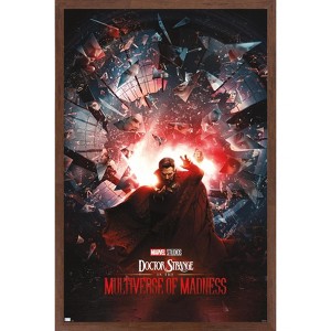 Trends International Marvel Doctor Strange in the Multiverse of Madness - Official One Sheet Framed Wall Poster Prints - 1 of 4