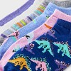 Women's Dinosaur 6pk Low Cut Socks - Assorted Colors 4-10: Animal Icon Pattern, Lightweight Fabric, Banded Cuff - 3 of 3