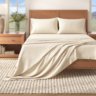 100% Cotton Flannel Sheet Set - Great Bay Home