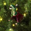 Christmas Tinsel Skirt Dino Ornament - Wondershop™ - 2 of 3