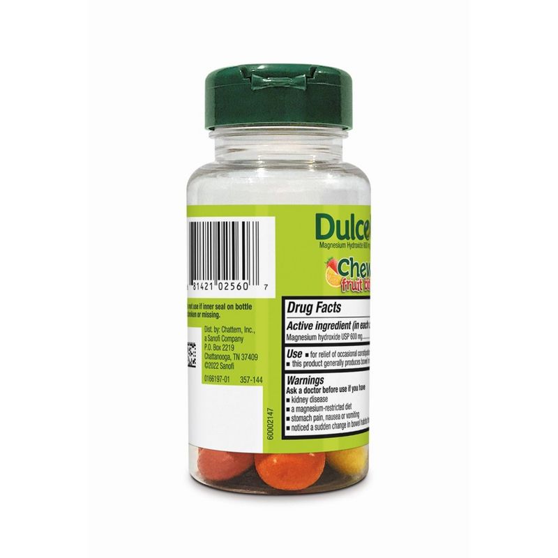 Dulcolax Digestive Chewy Fruit Bites - Assorted Fruit - 30ct, 3 of 12