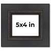 PosterPalooza | Photo Size Traditional Black Picture Frame - UV Acrylic, Foam Board Backing, Hanging Hardware - 2 of 4