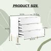 CLIHOME 3-Drawer Standard Chest Decorative Storage Drawers - 4 of 4