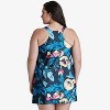 Calypsa Women's Lexi Tankini UPF 50+ Swim Tunic - 2 of 3
