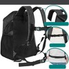 PetAmi Small Dogs Cats Backpack Carrier, Airline Approved Pet Ventilated Safety Strap Buckle for Hiking Travel Camping Outdoor - 4 of 4