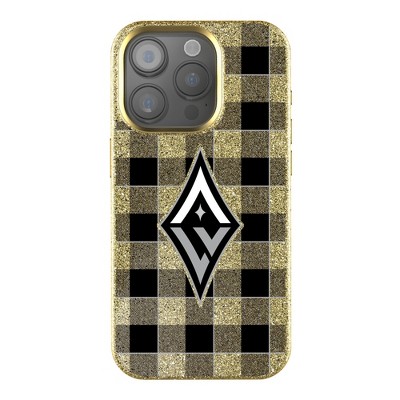 Keyscaper WNBA Plaid Bling Cell Phone Case for iPhone 14 Pro