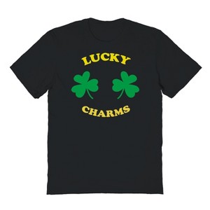 Rerun Island Men's Lucky Charms Short Sleeve Graphic Cotton T-Shirt - 1 of 1
