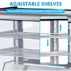 Acekool Commercial Countertop Refrigerator Display Case 5.3 Cu. Ft with Interior LED Lighting & Rear Sliding Door - 4 of 4