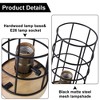 8.66 in. Black Architect Small Table Lamp - 4 of 4
